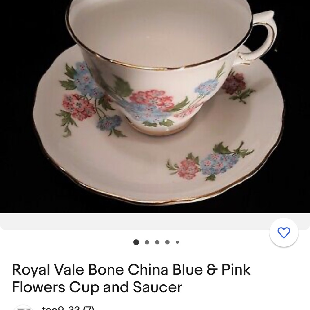 Cup and saucer